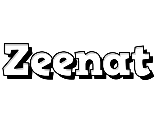 Zeenat snowing logo