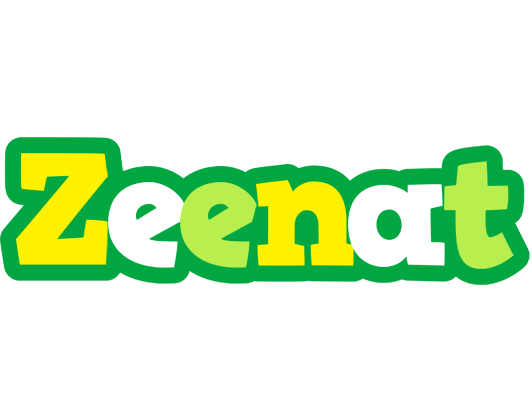 Zeenat soccer logo