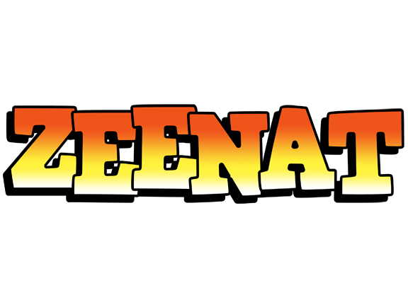 Zeenat sunset logo
