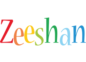 Zeeshan birthday logo