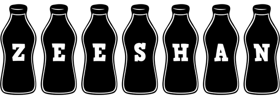 Zeeshan bottle logo