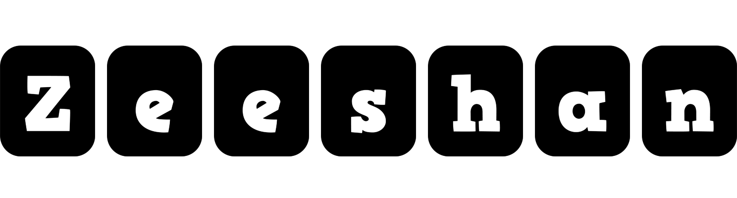 Zeeshan box logo