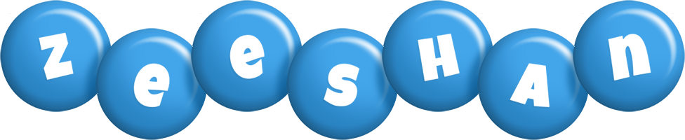 Zeeshan candy-blue logo