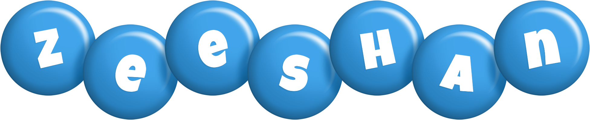 Zeeshan candy-blue logo
