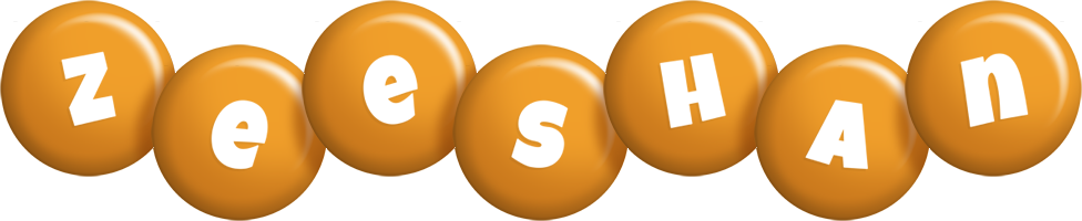 Zeeshan candy-orange logo