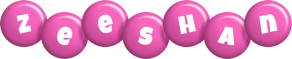 Zeeshan candy-pink logo