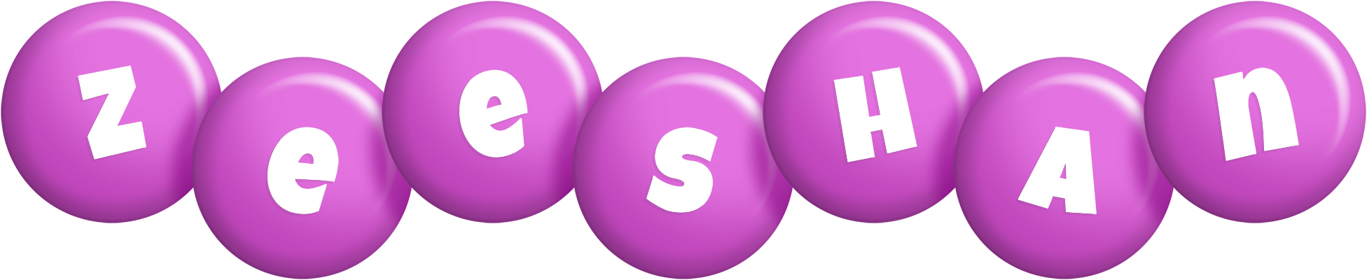 Zeeshan candy-purple logo