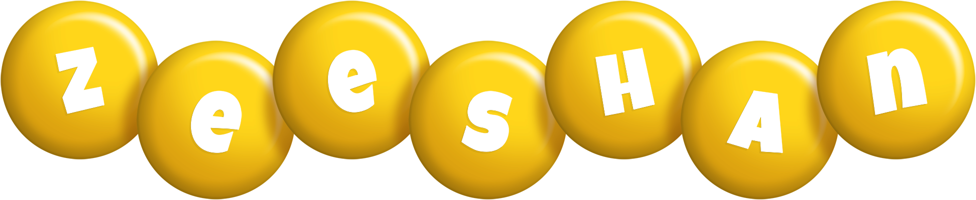 Zeeshan candy-yellow logo