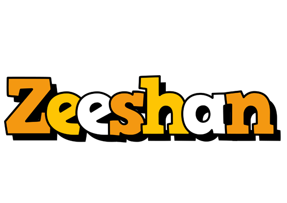 Zeeshan cartoon logo