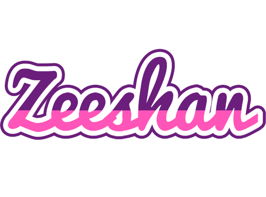 Zeeshan cheerful logo