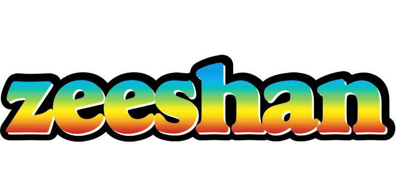 Zeeshan color logo