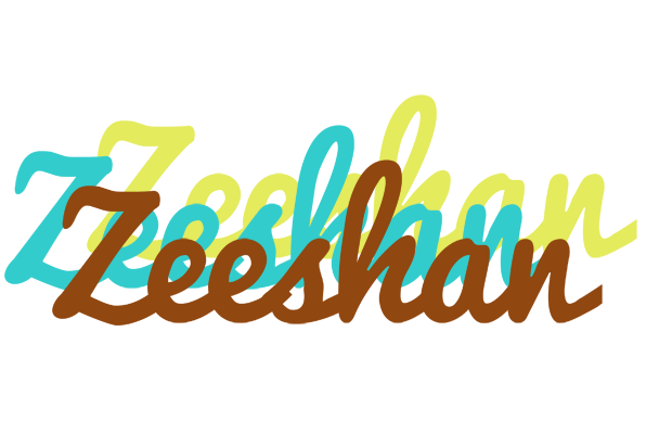 Zeeshan cupcake logo