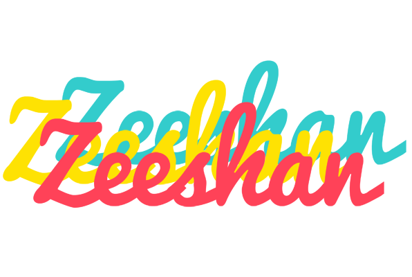Zeeshan disco logo