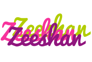 Zeeshan flowers logo