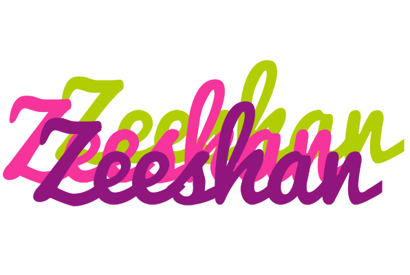 Zeeshan flowers logo