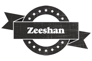 Zeeshan grunge logo