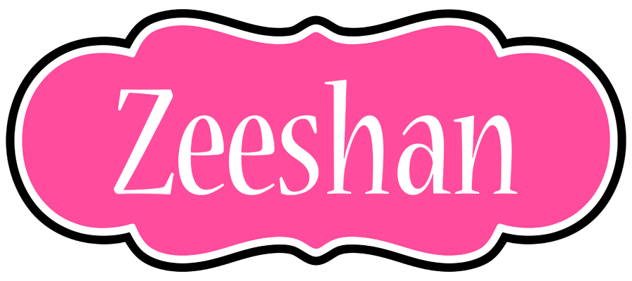 Zeeshan invitation logo