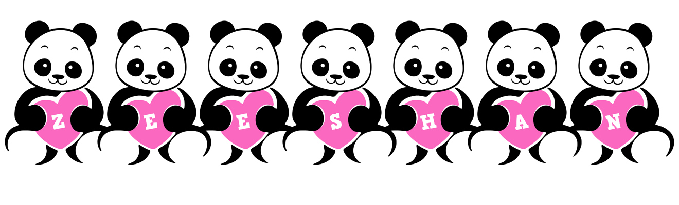 Zeeshan love-panda logo