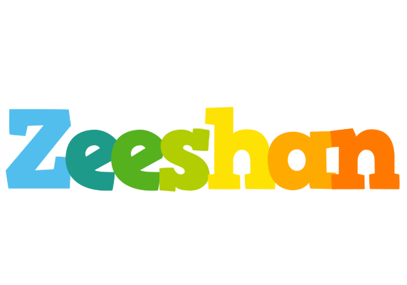 Zeeshan rainbows logo