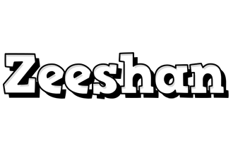 Zeeshan snowing logo