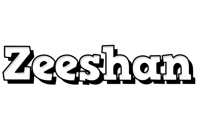 Zeeshan snowing logo