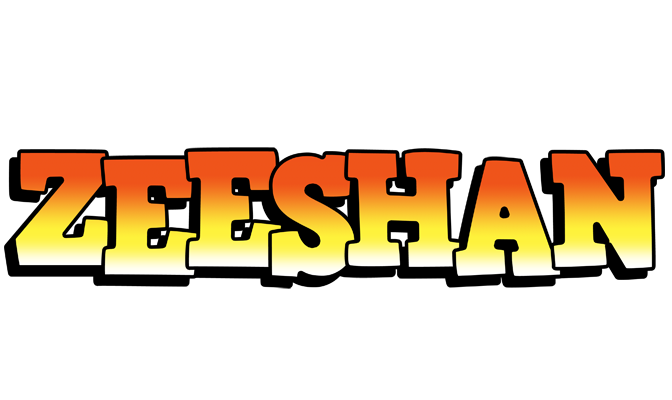 Zeeshan sunset logo