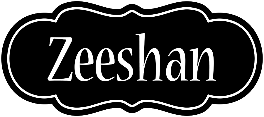 Zeeshan welcome logo