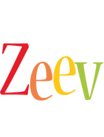 Zeev birthday logo