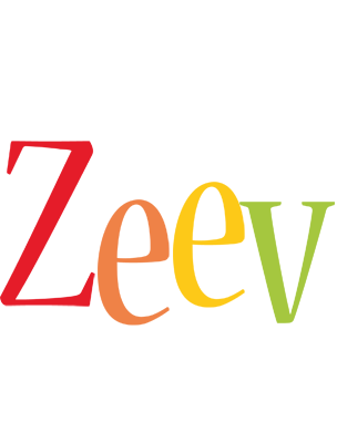 Zeev birthday logo