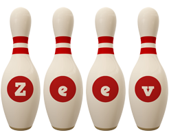 Zeev bowling-pin logo