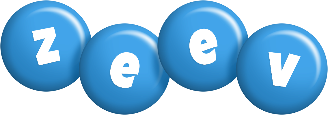 Zeev candy-blue logo