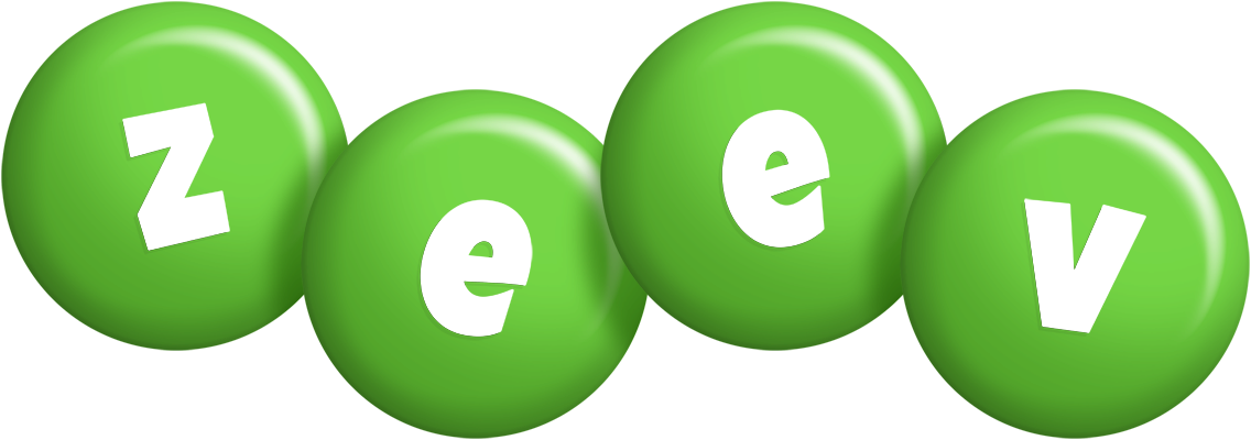 Zeev candy-green logo