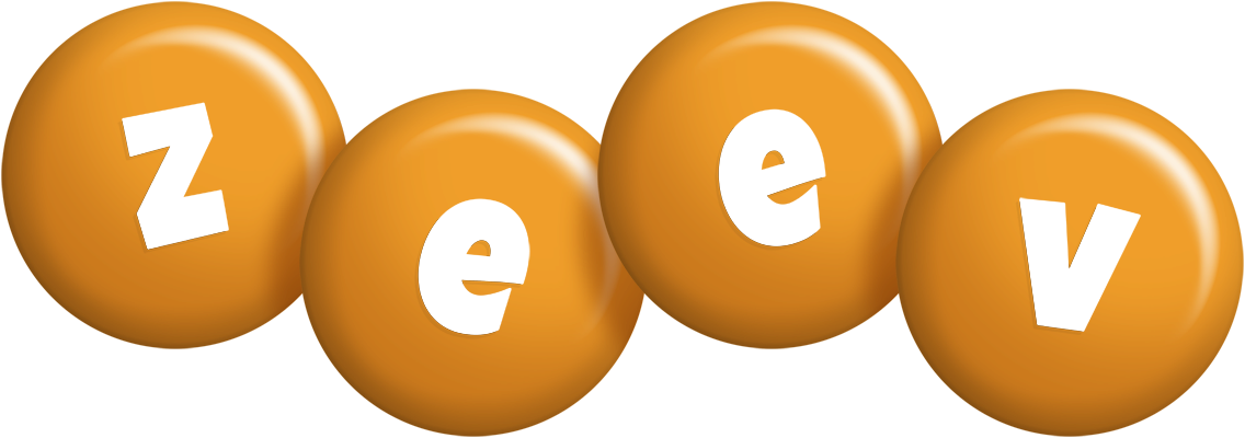 Zeev candy-orange logo