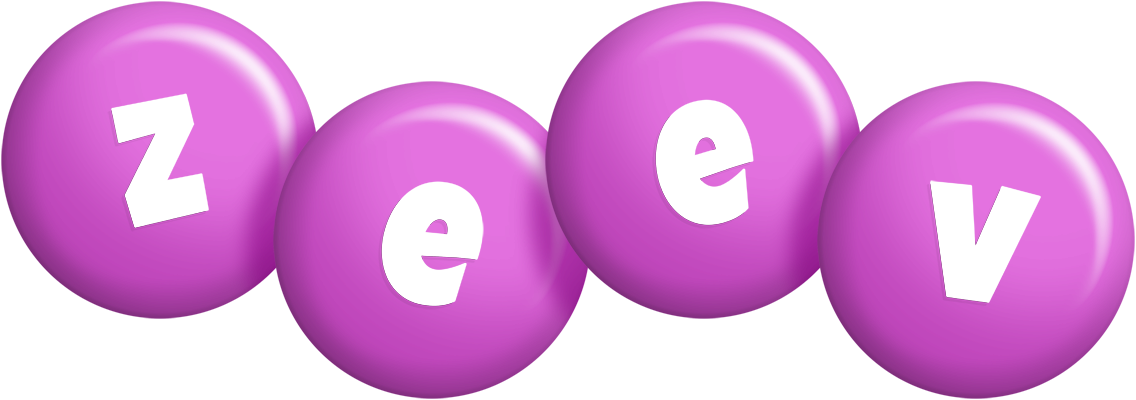 Zeev candy-purple logo