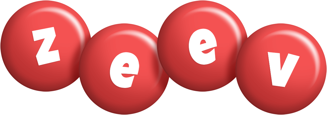 Zeev candy-red logo