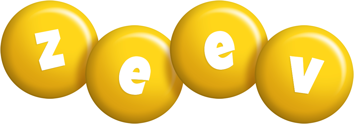 Zeev candy-yellow logo