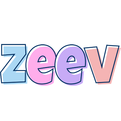 Zeev pastel logo