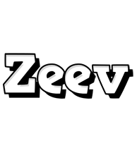 Zeev snowing logo