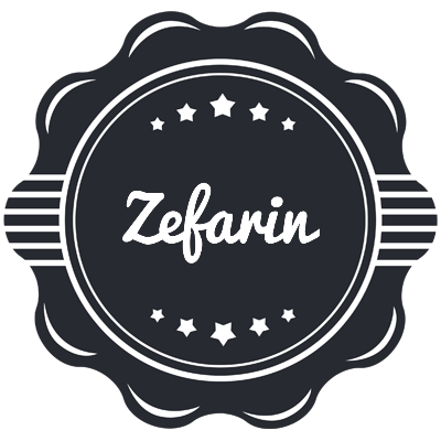 Zefarin badge logo