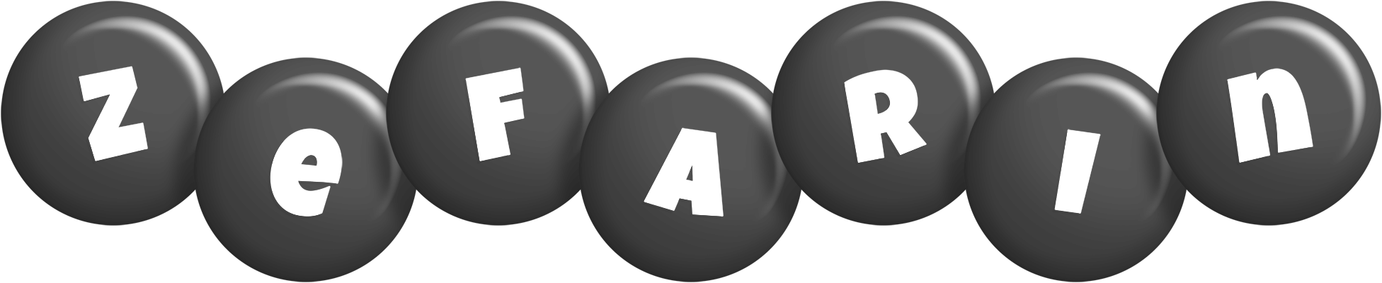 Zefarin candy-black logo