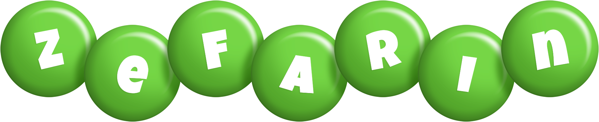 Zefarin candy-green logo