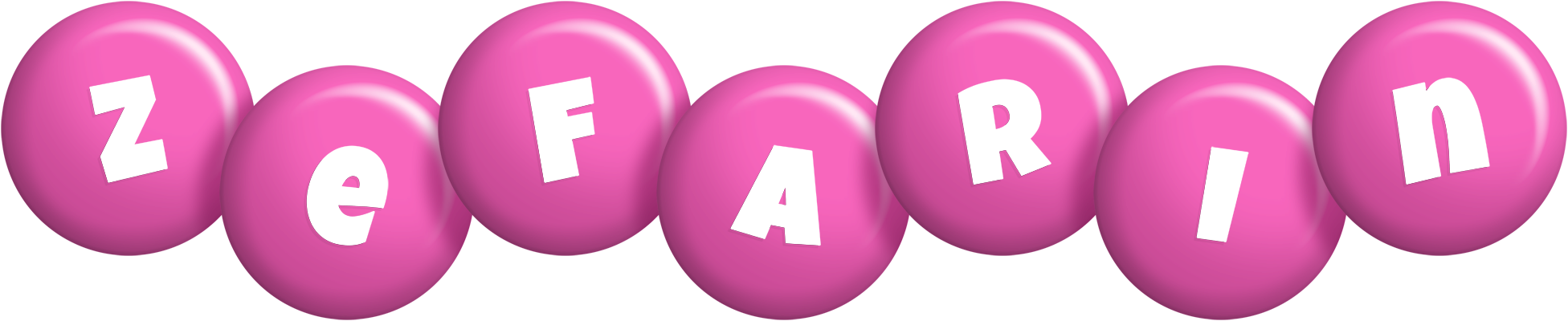 Zefarin candy-pink logo