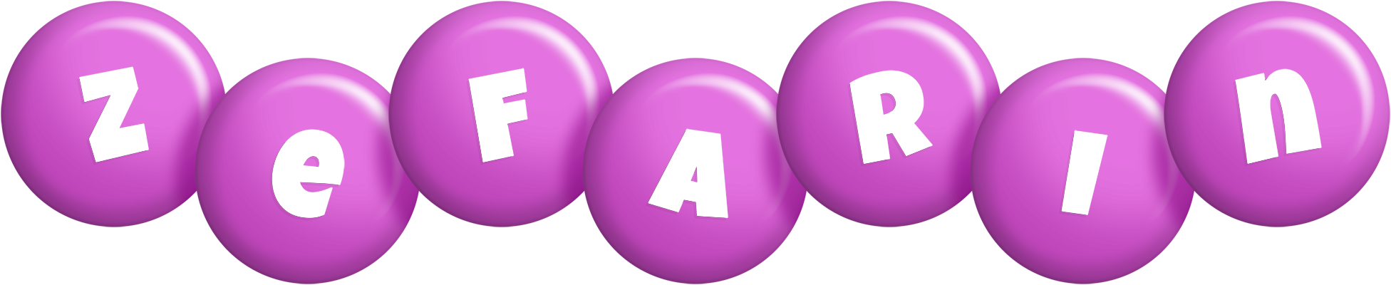 Zefarin candy-purple logo