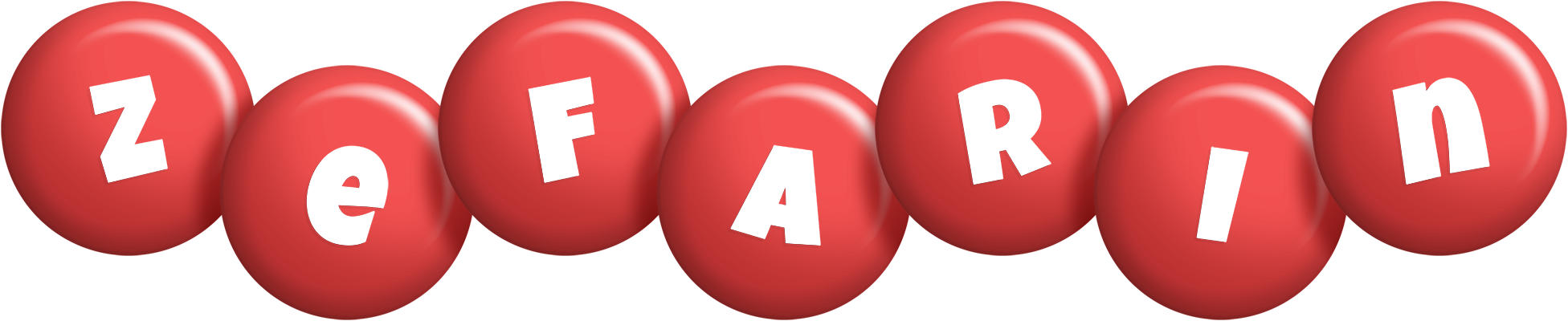 Zefarin candy-red logo