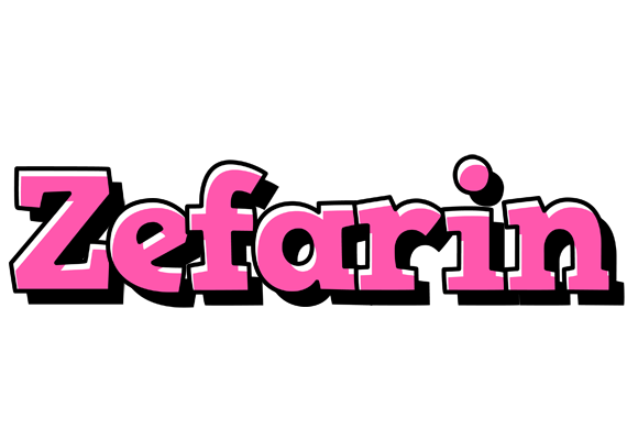 Zefarin girlish logo