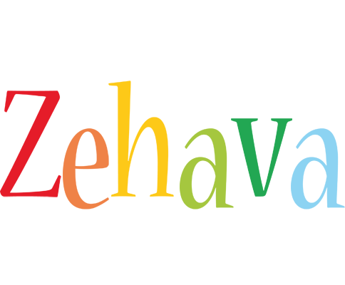 Zehava birthday logo