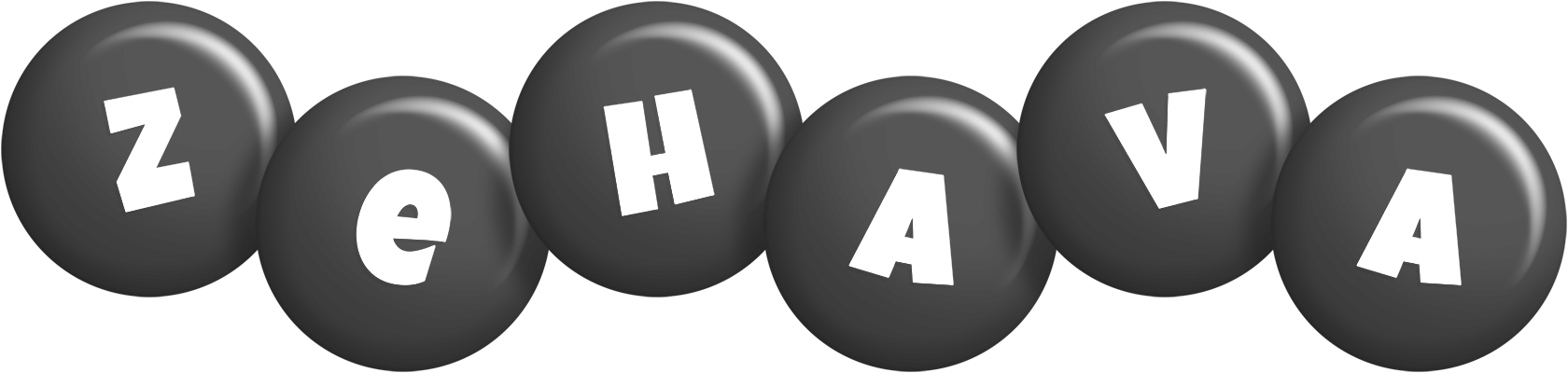 Zehava candy-black logo