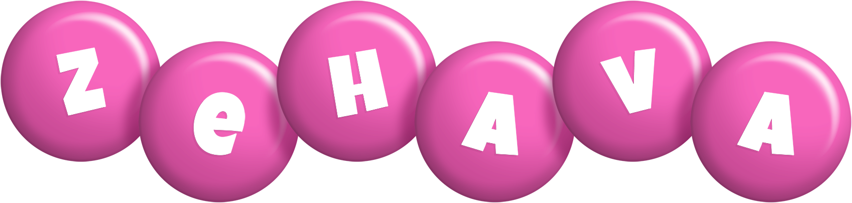 Zehava candy-pink logo