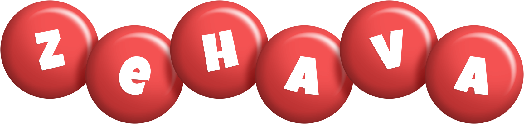 Zehava candy-red logo