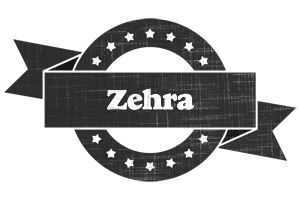 Zehra grunge logo